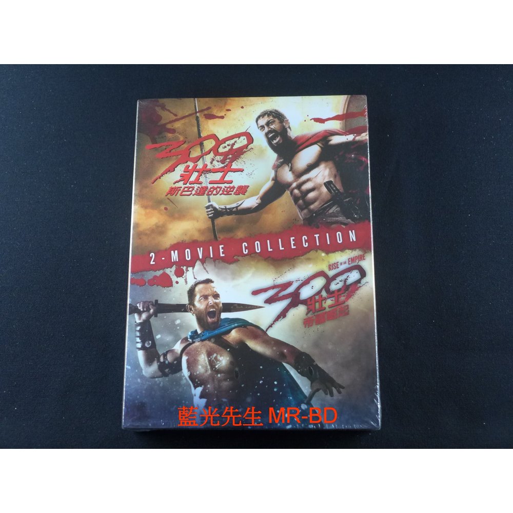 [藍光先生DVD] 300壯士：斯巴達的逆襲 + 帝國崛起 四碟套裝版 300 ( 得利正版 )