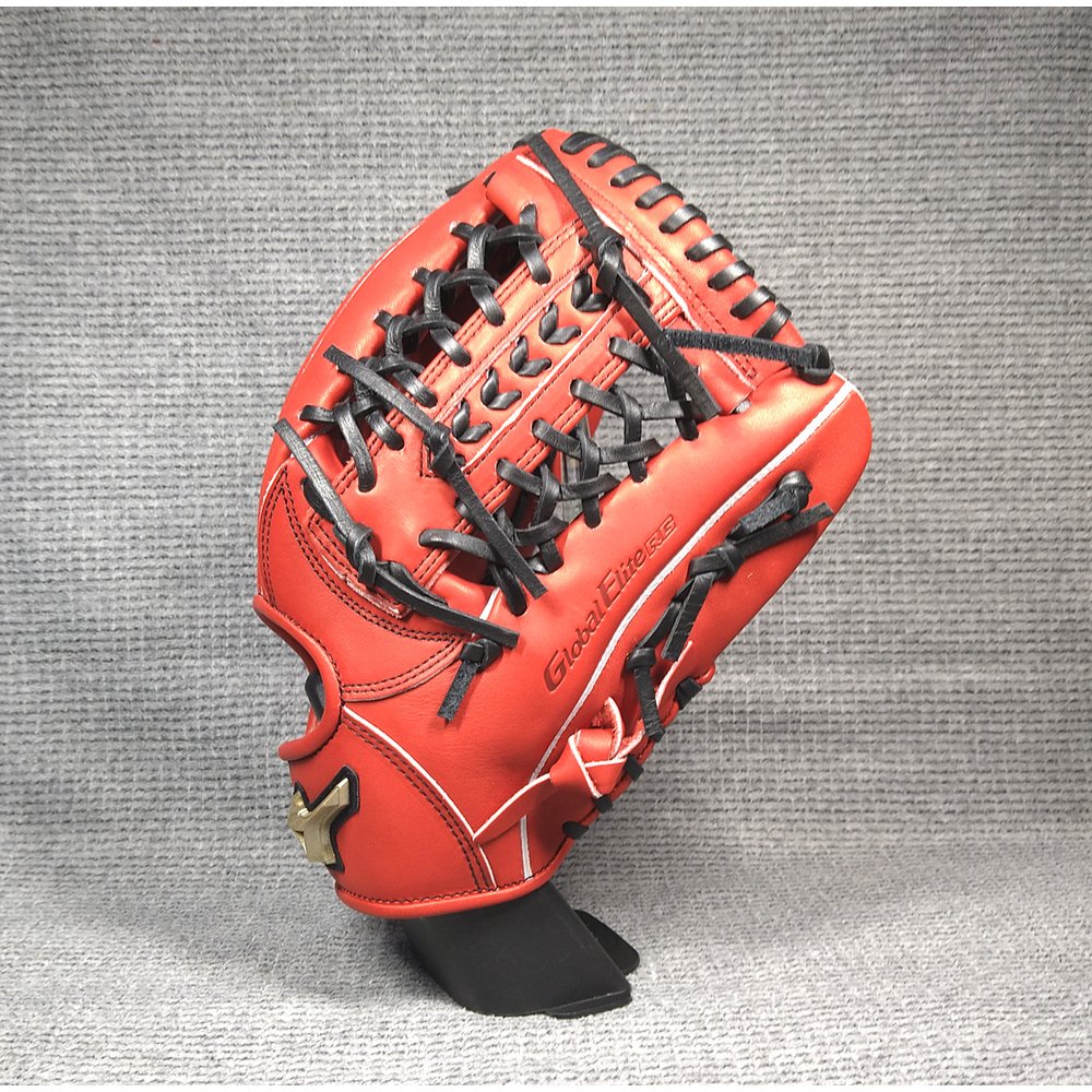 「野球魂」--特價！日本「MIZUNO」【GLOBAL ELITE RG】等級少年用軟式棒球手套（外野手，1AJGY26550，70蘿蔔紅色）for小五～小六