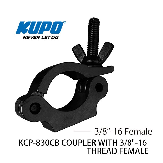 河馬屋 KUPO KCP-830CB 薄型掛鈎 適用於管徑 48-51mm 承重:300kg 重量: 0.36kg