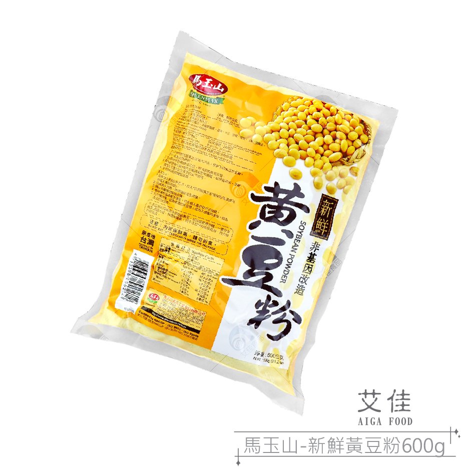 【艾佳】新鮮黃豆粉(生粉)600g