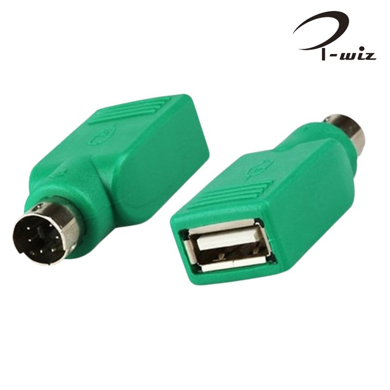 i-wiz 彰唯 USG-11 USB2.0 A母-PS2公 滑鼠專用 轉接頭 /紐頓e世界