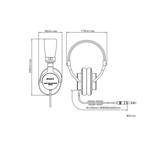 ｛音悅音響｝索尼 SONY MDR-7506 錄音室 專業級 監聽 耳罩 式 耳機 高 CP值 耐用 工作用 經典 型號