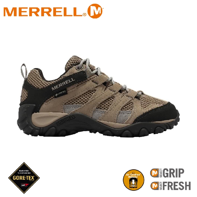 【MERRELL 美國 女 ALVERSTONE GORE-TEX 登山鞋《奶茶棕》】ML135212/越野鞋/戶外鞋