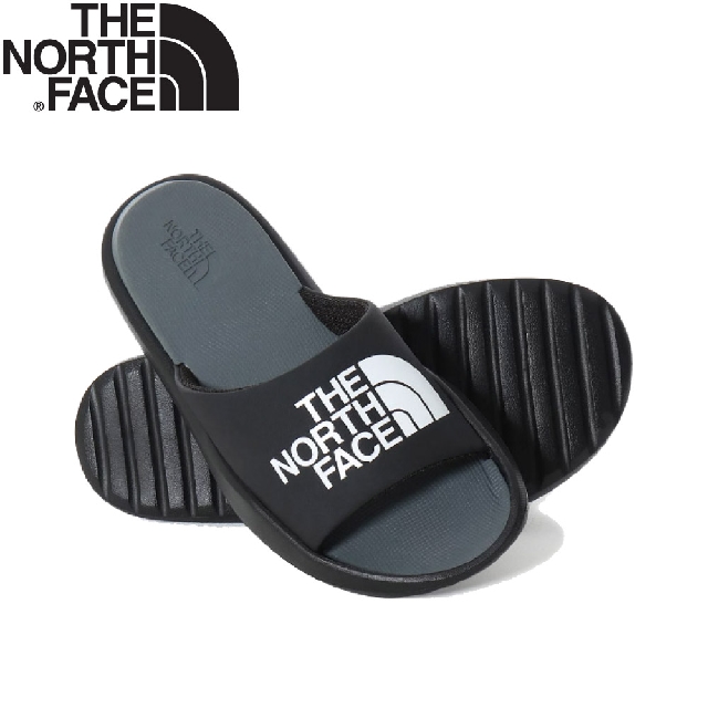 【The North Face 女 Triarch Slides拖鞋《黑/白》】5JCB/休閒拖鞋/海灘拖/戶外拖鞋