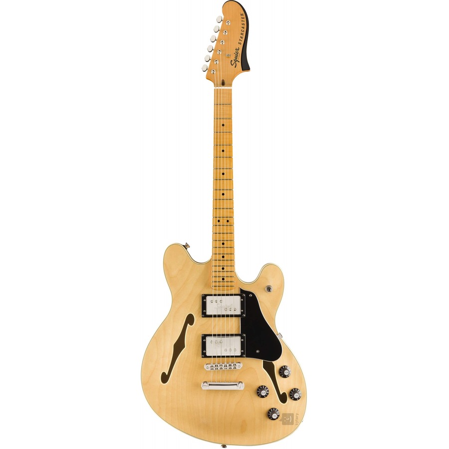 亞洲樂器Fender Squier 0374590521 SQ CV STARCASTER MN NAT 爵士吉他