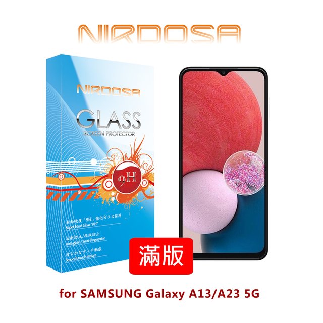 【愛瘋潮】 NIRDOSA 滿版全貼合 SAMSUNG Galaxy A13/A23 5G 鋼化玻璃 螢幕保護貼