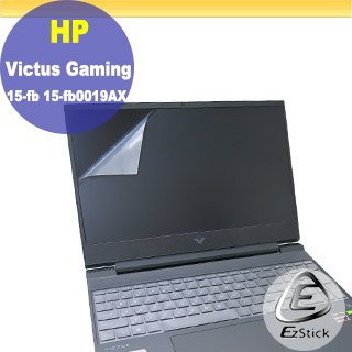 【Ezstick】HP Gaming 15-fb 15-fb0019AX 靜電式筆電LCD液晶螢幕貼 (可選鏡面或霧面)