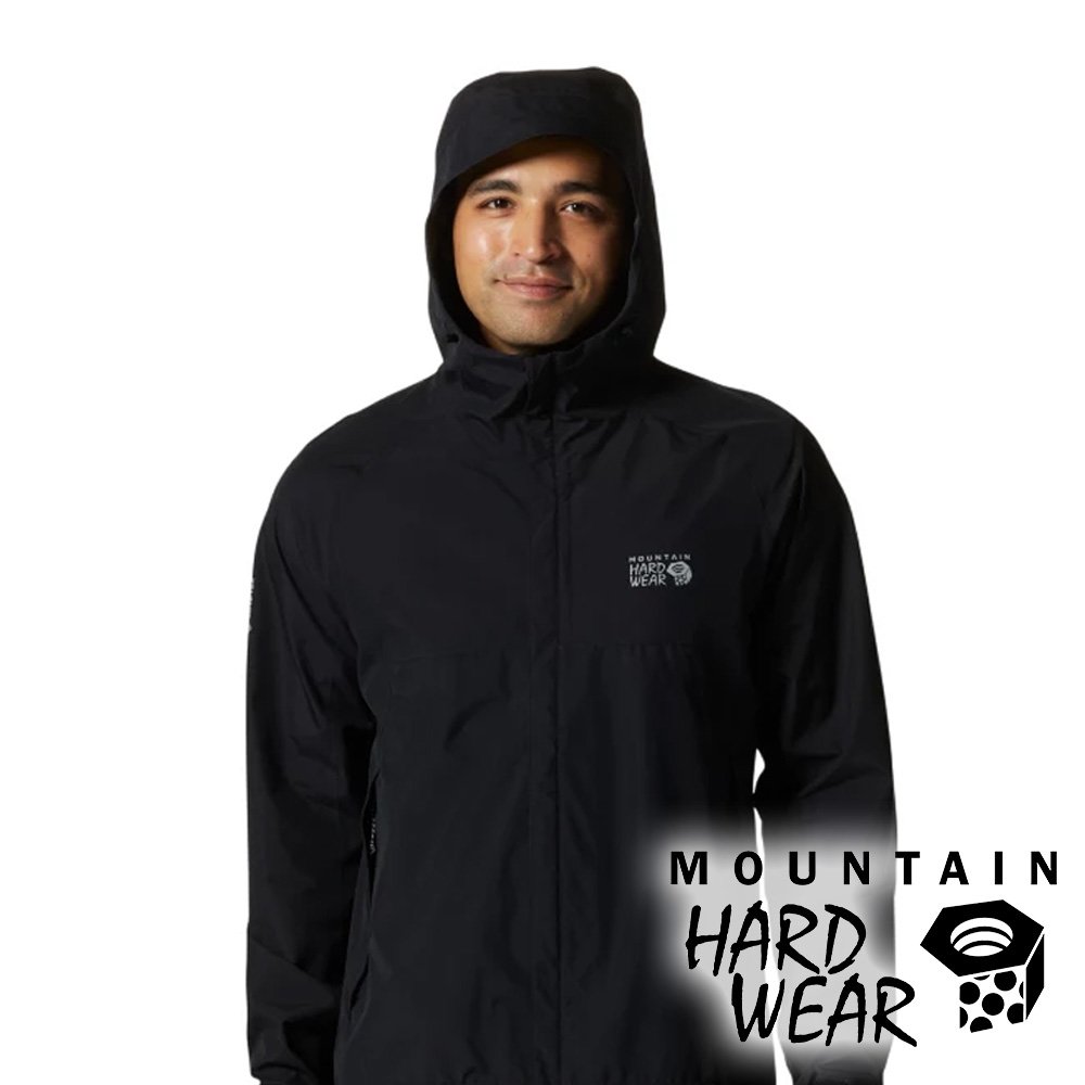 【Mountain Hardwear】Exposure 男 GORE-TEX 單件式連帽外套『黑』1929851 戶外 休閒 登山 露營 保暖 禦寒 防風 上衣