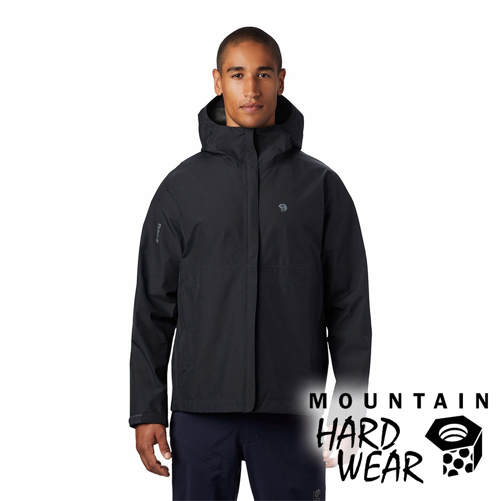 【Mountain Hardwear】Exposure 男 GORE-TEX 單件式連帽外套『深風暴灰』1882081 戶外 休閒 登山 露營 保暖 禦寒 防風 上衣