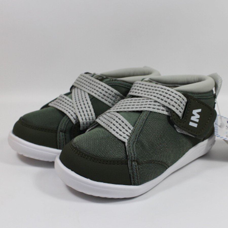 (D9) IFME 日本機能童鞋 Light輕量 護踝 學步鞋 IF20-280503 橄欖綠 [陽光樂活]