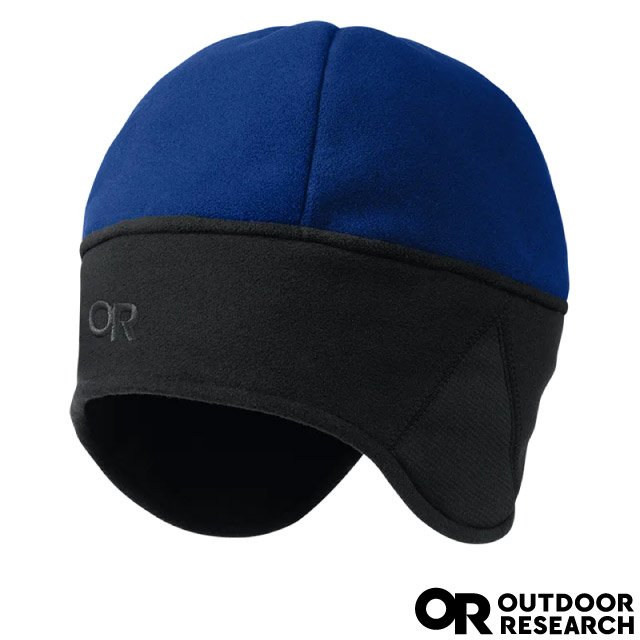 【Outdoor Research】Gore-Tex Wind Warrior Hat 超輕防風透氣保暖護耳帽_Polartec+Windstopper刷毛.登山滑雪賞雪 OR 243548-2027 經典藍