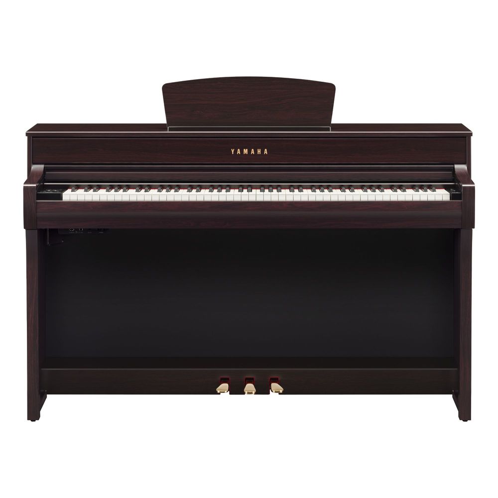 亞洲樂器 贈地毯 YAMAHA Clavinova CLP-735 數位鋼琴、深玫瑰木色