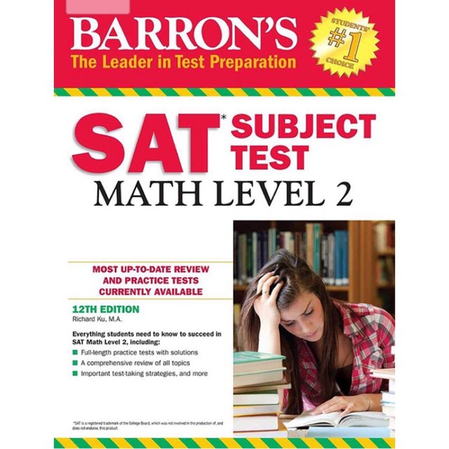 Barron''s SAT Subject Test: Math Level 2, 12th Edition（印刷版）