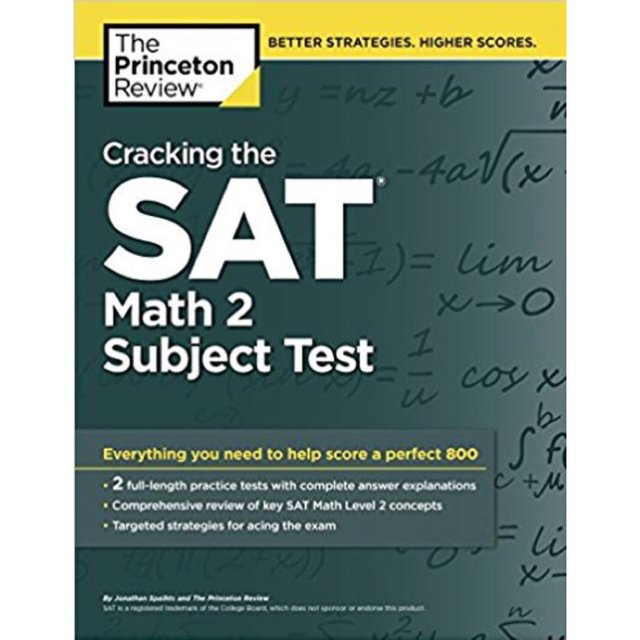 the princeton review cracking the SAT Math 2 Subject Test