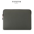Pipetto MacBook Air 13.6吋 / Pro 14吋 Classic Fit sleeve電腦包-灰綠色