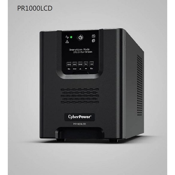 米特3C數位–CyberPower 碩天 PR1000LCD 1000VA 正弦波在線互動式不斷電系統