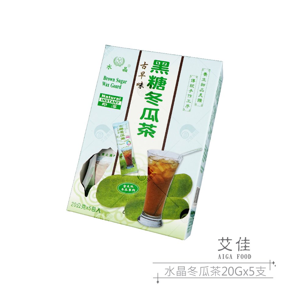 【艾佳】水晶冬瓜茶20G*5支
