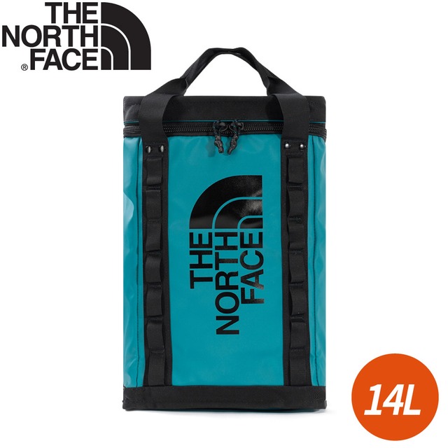 【The North Face 14L EXPLORE FUSEBOX-S後背包《藍綠》】3KYV/雙肩背包/書包/電腦包