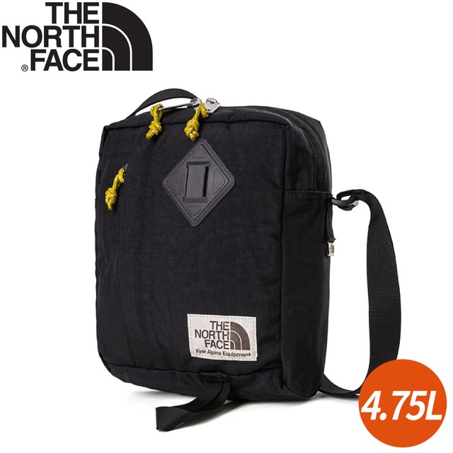 【The North Face 4.75L單肩背提包《黑色》】52VT/斜背包/側背包/肩背包
