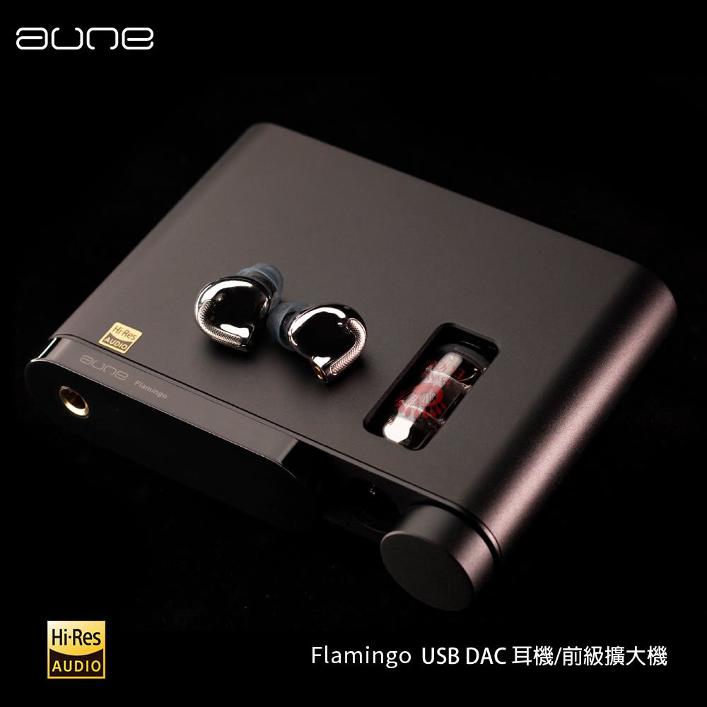 志達電子 AUNE Flamingo 火烈鳥 真空管 USB DAC 耳機擴大機/前級擴大機