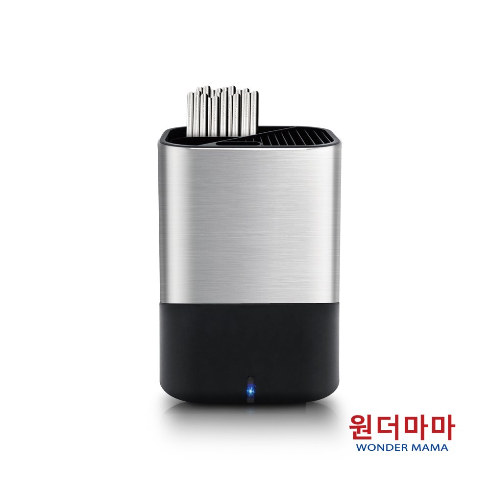 韓國WONDER MAMA 不鏽鋼消毒刀座-不鏽鋼+ABS+PE(高22.5*長15*寬11.5cm)