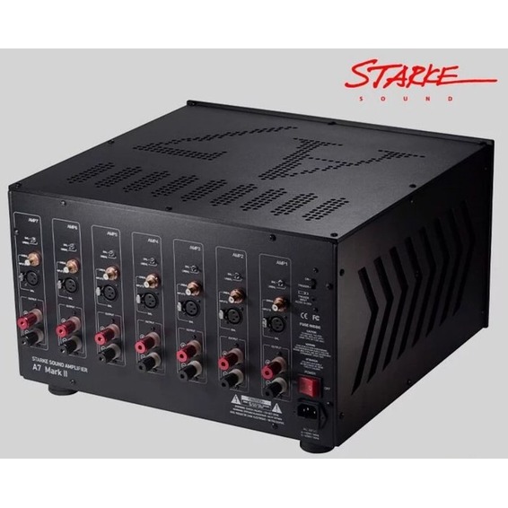 新竹 苗栗音響劇院推薦《名展影音》Starke Sound A7-4 旗艦多聲道後級 4聲道擴大機