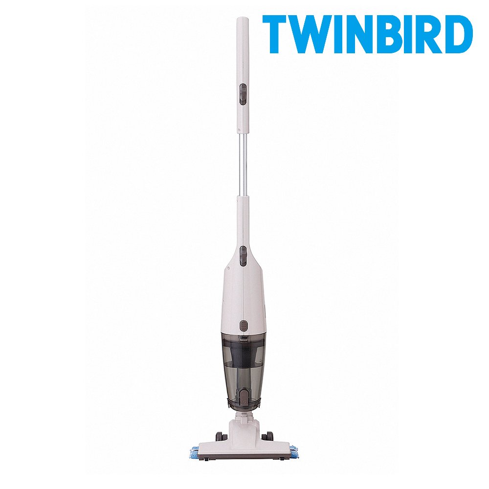 【 twinbird 】吸拖兩用無線吸塵器 tc h 107 twvo a 級福利品‧數量有限