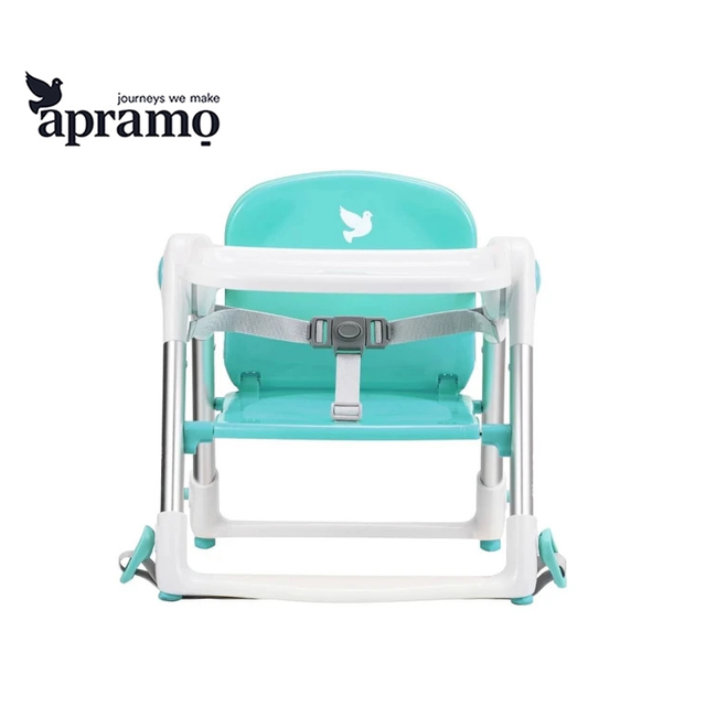apramo flippa classic 旅行餐椅 可攜式兩用餐椅 湖水青【公司貨】【附餐椅坐墊 + 提袋】