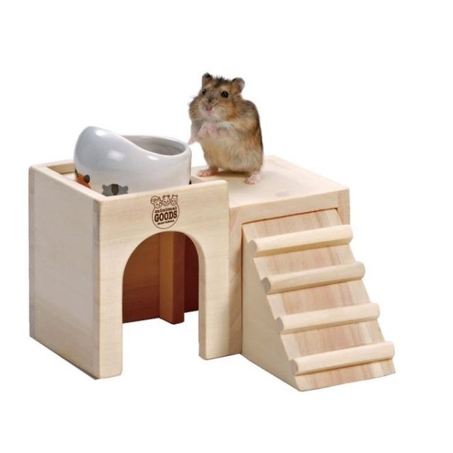 MARUKAN 鼠鼠城堡餐廳|小寵遊樂台|倉鼠木屋 倉鼠用品 鼠用品|翔帥寵物生活館(315元)