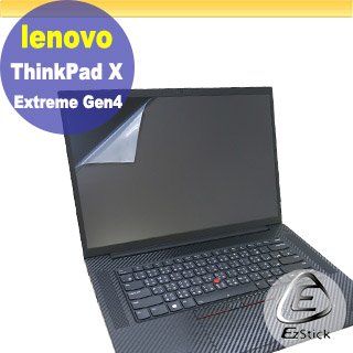 Lenovo ThinkPad X1 Extreme Gen4 靜電式筆電LCD液晶螢幕貼 (可選鏡面或霧面)