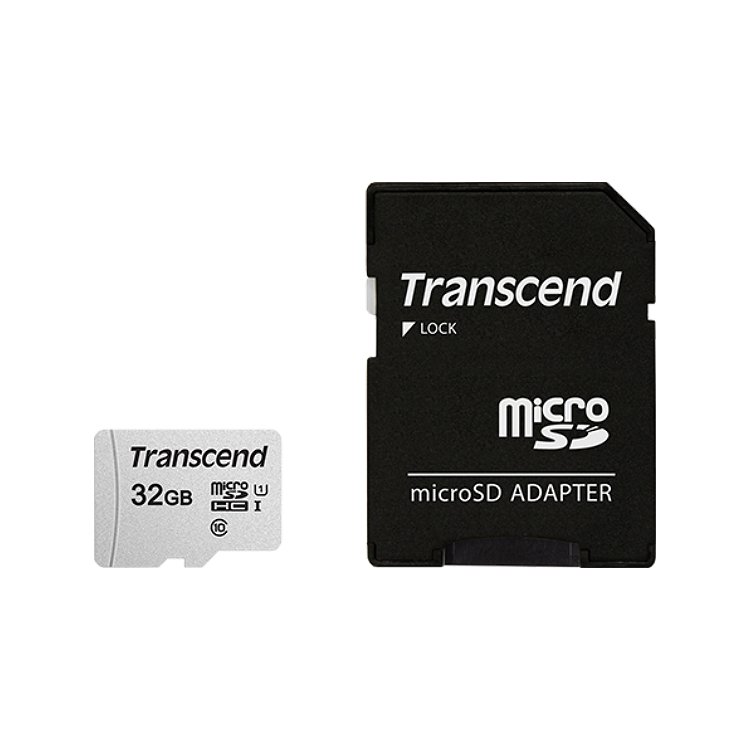 Transcend 創見 32GB Micro SD 300S 記憶卡 SDHC C10 TF 32G SD轉卡