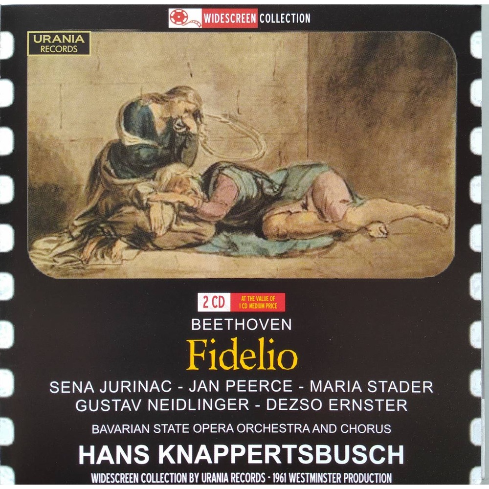 URANIA WS121118 克納茲布希貝多芬費德里奧歌劇 Beethoven Fidelio 2CD
