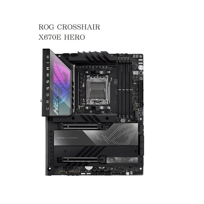 米特3C數位–ASUS 華碩 ROG CROSSHAIR X670E HERO AMD主機板