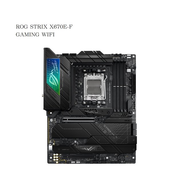米特3C數位–ASUS 華碩 ROG STRIX X670E-F GAMING WIFI AMD主機板
