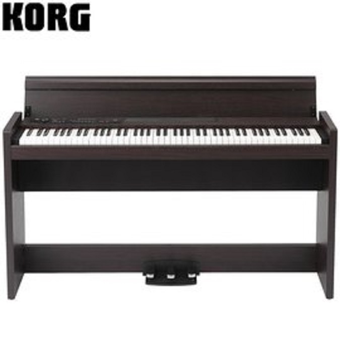 亞洲樂器 KORG LP-380U 日製88鍵數位鋼琴 玫瑰木色