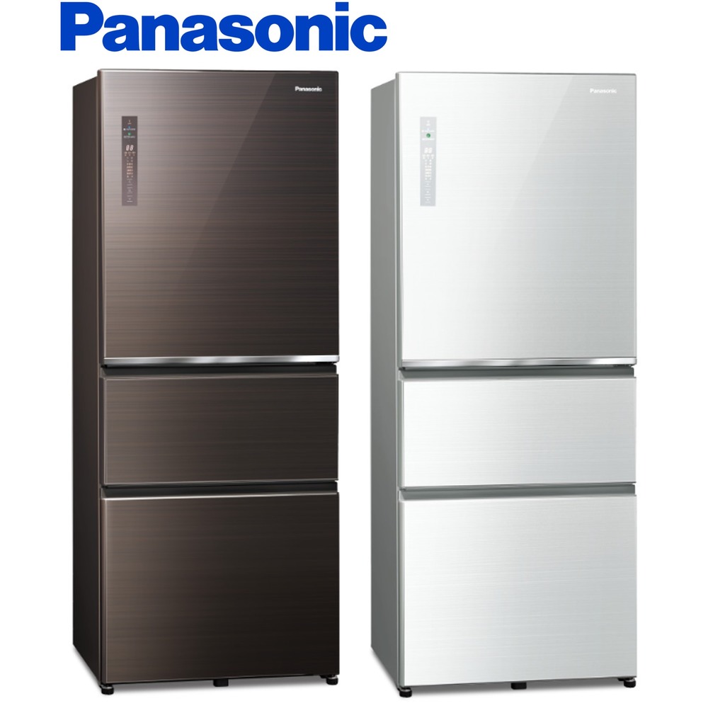 Panasonic 國際牌 500L三門無邊框玻璃系列電冰箱 NR-C501XGS【寬72*深69.5*高183】