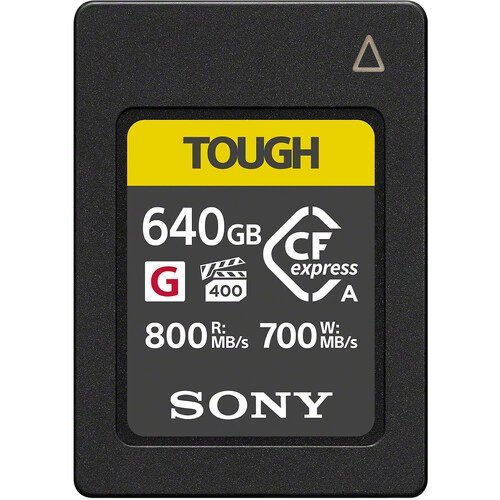 【震博攝影】Sony CEA-G640T CFexpress 記憶卡 (台灣索尼公司貨) 適用於A1 / A7SM3 / FX30