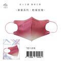 【新寵兒】成人3D立體醫療口罩 漸層系列-乾燥玫瑰 10片/包