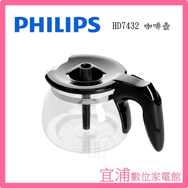 【PHILIPS飛利浦】滴濾式美式咖啡機專用咖啡壺 ~適用機型：HD7432