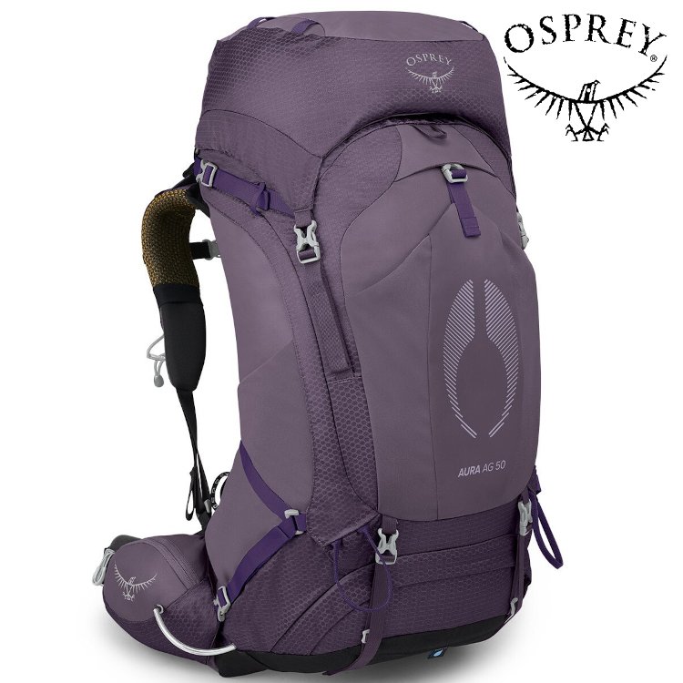 Osprey Aura AG 50 女款 登山背包 50升 (NEW) 魅惑紫 Enchantment Purple