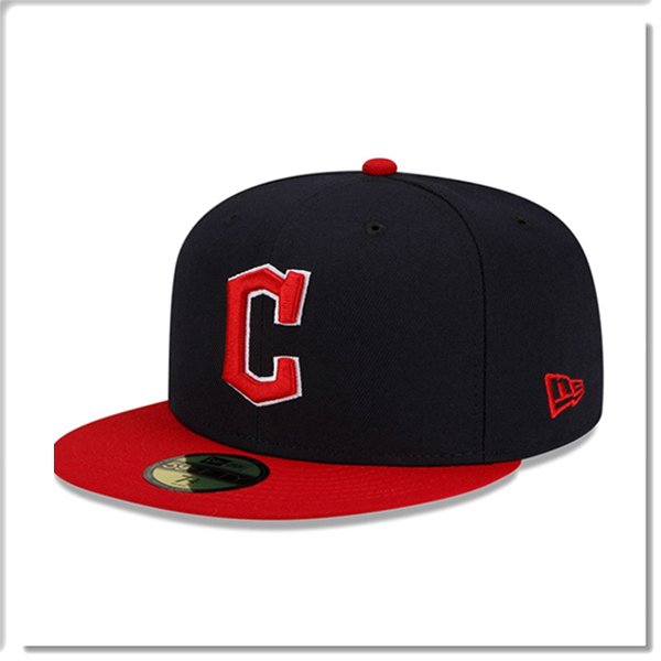 【ANGEL NEW ERA】NEW ERA MLB 克里夫蘭 守護者 59FIFTY 正式球員帽 通用 雙色 棒球帽