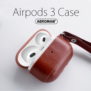 ICARER airpods 3 皮革 保護套 掛鉤版 軍規 防摔 apple airpods3 保護套 3代(599元)