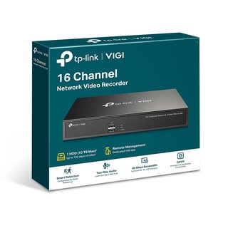 【含稅公司貨】TP-LINK VIGI NVR1016H VIGI 16路網路錄影監控主機NVR 監視器 支援Onvif(6990元)