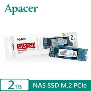 Apacer宇瞻 PP3480 M.2 PCIe 2TB 1TB 512GB 256GB NAS 專用SSD固態硬碟(2499元)