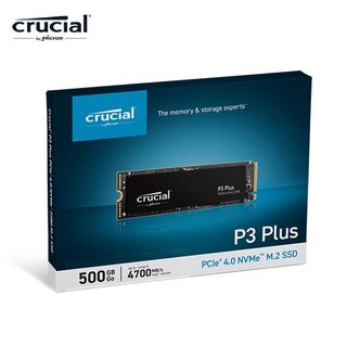 【新品上市】美光Micron P3 Plus 500GB PCIe M.2 Gen4 SSD固態硬碟 公司貨