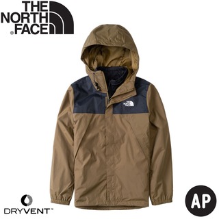 【The North Face 男 DryVent防水兩件式刷毛外套AP《橄綠》】7W7T/防風外套/防水外套