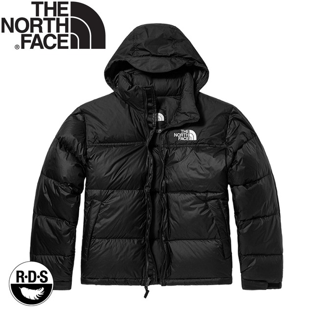 【The North Face 男 ICON 700FP防潑水鵝絨保暖外套(美版) 《黑》】3C8D/羽絨外套/羽絨衣