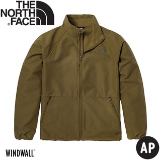 【The North Face 男 刷毛保暖軟殼外套AP《橄綠》】7W7S/立領外套/保暖外套/夾克