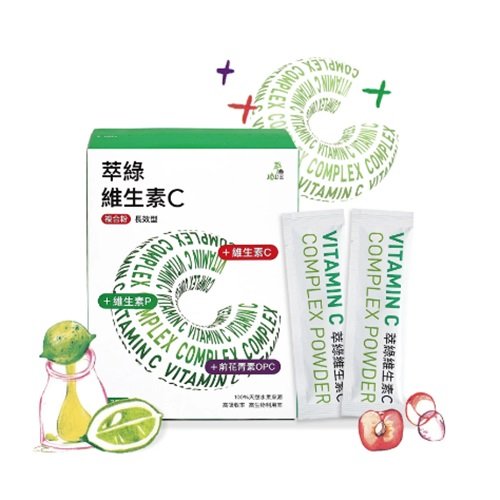【達觀國際】萃綠檸檬維生素C複合粉(30包/盒)