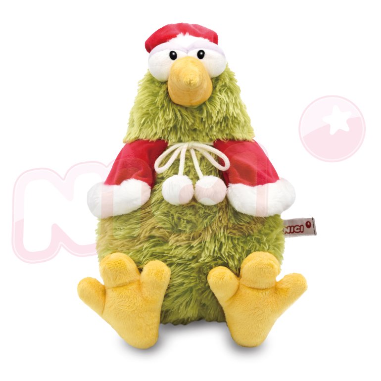 [91157] NICI 30cm聖誕奇異鳥坐姿玩偶